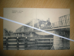 TAMISE - Le Pont _ TEMSCHE - De Brug - 1925 _ Trein, Train En Passage - Temse