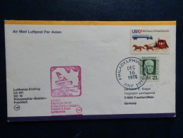 47/604  1° VOL  LUFTHANSA  1976  USA - Other & Unclassified