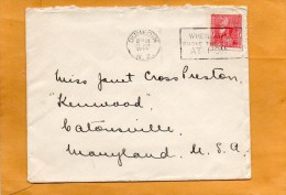 New Zealand 1934 Cover - Lettres & Documents