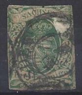 Germany (Sachsen) 1851-63 (o) Mi.2 I D - Saxony