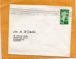 New Zealand 1958 Cover - Lettres & Documents