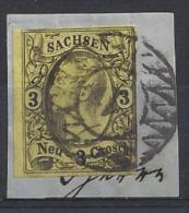 Germany (Sachsen) 1855-56 (o) Mi.11 - Sachsen