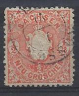 Germany (Sachsen) 1863 (o) Mi.15d - Sachsen