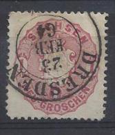 Germany (Sachsen) 1863 (o) Mi.16b - Saxony