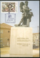 Portugal Fernão Mendes Pinto Carte Maximum Ecrivain Explorateur Statue A Almada 1984 Maxicard Discoveries - Maximumkaarten