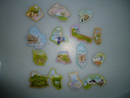 Lot De 15 Magnets Depart Aimant Le Gaulois - Other & Unclassified