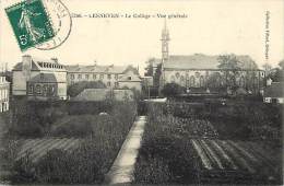 Finistere -ref C858- Lesneven - Le College - Vue Generale  - Carte Bon Etat  - - Lesneven