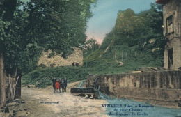 ( CPA 38 )  VIRIVILLE  /  Remparts Du Vieux Château Des Seigneurs De Grolée  - - Viriville