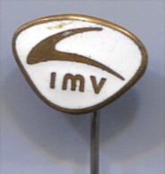 IMV Factory Slovenia, Car, Auto, Vintage Pin, Badge, Enamel - Autres