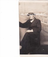 CPA CARTE PHOTO FRAGMENT 9 X 4.5 LUIGI LE CORSE DIT LOUIS LE TOMBEUR PARRAIN DE LA MAFIA 2159 - Sonstige & Ohne Zuordnung