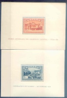 ES836-L2337THC.España. Spain  Espagne.HOJITAS BLOQUE DEL ALZAMIENTO NACIONAL.1937.( Ed 836/7**) Sin Charnela.LUJO- - Hojas Completas