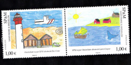 Saint-Pierre-et-Miquelon N°976 à 977** - Unused Stamps