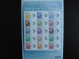 FRANCE MARIANNE ET L' EUROPE N° F 3925 A COTE 50 EUROS - Sonstige & Ohne Zuordnung