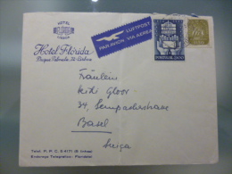 UNIAO POSTAL UNIVERSAL - HOTEL FLÓRIDA - Storia Postale