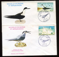 0497 - Nouvelle - Calédonie  - 1er Jour -  416 - 417 - Oiseaux - FDC