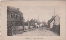 Pas De  Calais :  LUMBRES : La  Rue  D  ' Acquembronnes  (  Carte  Carnet ) - Lumbres