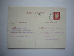 France  Entier Postal - Andere & Zonder Classificatie