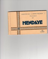 HENDAYE (Pyrénées-Atlantiques) - 12 Cartes CPSM Colorisées - Hendaye