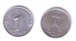 Germany DDR 1 Pfennig 1953 A - 1 Pfennig