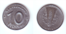 Germany DDR 10 Pfennig 1950 A - 10 Pfennig