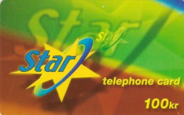 Norway, NOR-PPC 07VIII-04, Star Telephone Card, 2 Scans.   Also Denmark. - Noorwegen