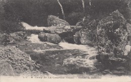 Cp , 23 , LA COURTINE , Le Camp , Cascade Du Grattadour - La Courtine