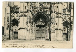 Ref 195 - SAINT-RIQUIER - L'église - Parvis Saint-Riquis (1909) - Saint Riquier