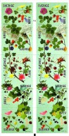 Sweden - 2014 - Among Berries And Leaves - Mint Self-adhesive Stamp Booklet - Ongebruikt