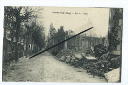 CPA -  Guiscard -Rue De La Verse - Guiscard