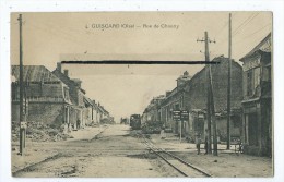 CPA- Guiscard  - Rue De Chauny - Guiscard