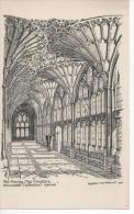 GLOUCESTER CATHEDRAL Fan Tracery Cloisters, Par Un Illustrateur - Gloucester