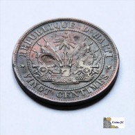 Haití - 20 Cents - 1863 - Haïti