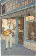 Nashville Tennessee, Ernest Tubb Record Shop, Guitar, Country Western Music, C1950s Vintage Postcard - Nashville