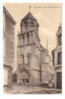 Cp, 86, Poitiers, Eglise Ste-Radegonde, écrite - Poitiers