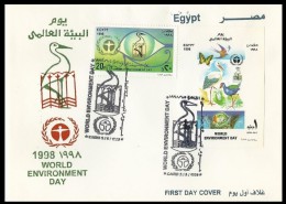 Egypt 1998 First Day Cover - FDC WORLD ENVIRONMENT DAY - Lettres & Documents