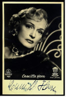 Autogramm  Camilla Horn  Handsigniert  -  Portrait  -  Schauspieler Foto Von Lilo-Photo - Ca.1940 - Handtekening