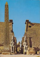 CAIRO:LUXOR TEMPLE:GREAT PYLON AND OBELISK,POSTCARD FOR COLLECTION,RARE,EGYPT - Luxor