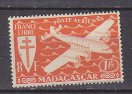 M4537 - COLONIES FRANCAISES MADAGASCAR AERIENNE Yv N°55 ** - Aéreo