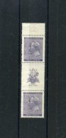 - BOHEME ET MORAVIE . TIMBRES DE 1941 . PAIRE VERTICALE BORD DE FEUILLE . - Unused Stamps