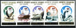 CORRE DU NORD 1991 N° YVERT 2203-07 EXPLORATION ANTARCTIQUE LUXE ** - Expéditions Antarctiques