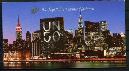 Nations Unies - New York ** Carnet N° C680 - 50e Ann. Des Natrions Unies (portraits De Peuples) - Carnets