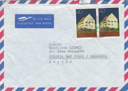 HOTEL, STAMPS ON COVER, 1983, LIECHTENSTEIN - Covers & Documents