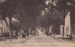 CPA - Sorgues - L'avenue Près De La Gendarmerie - Sorgues