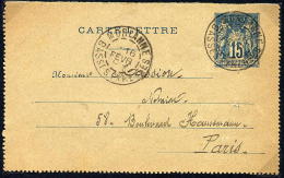 FRANCE Y&T Entier - Carte-lettre - Sage 90-CL1 - Cartoline-lettere