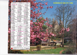 Almanach Des PTT 1985, Pierrefonds (60) Et Non Pierrepont (02) Comme Indiqué, Château, / Queyras (05), OBERTHUR - Big : 1981-90