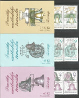 CZ 2005-443-5 TECHNISCHE DENKMAL, CZECH REPUBLIC, 3BOOKLET, MNH - Neufs