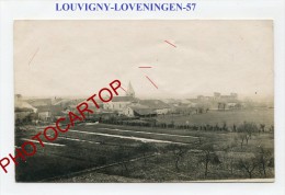 LOUVIGNY-LOVENINGEN-Carte Photo Allemande-Guerre 14-18-1WK-Frankreich-Fran Ce-57-Feldpost- - Metz Campagne