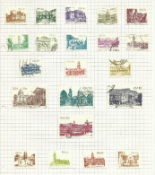 Afrique Du Sud N°506 à 526 Et 507a Cote 9.80 Euros - Used Stamps