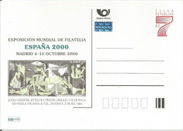 CZ 2000- ESPANA, CZECH REPUBLIC, PC, MNH - Unused Stamps