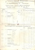 Liste Des Prix - Prijslijst - Dierenvoeding Union Import Company Antwerpen - Erkes & Ide - Dewilde 1912 - Agricultura